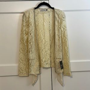 Floral Lace Blazer